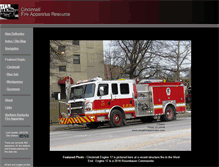 Tablet Screenshot of cincyfireapparatus.com